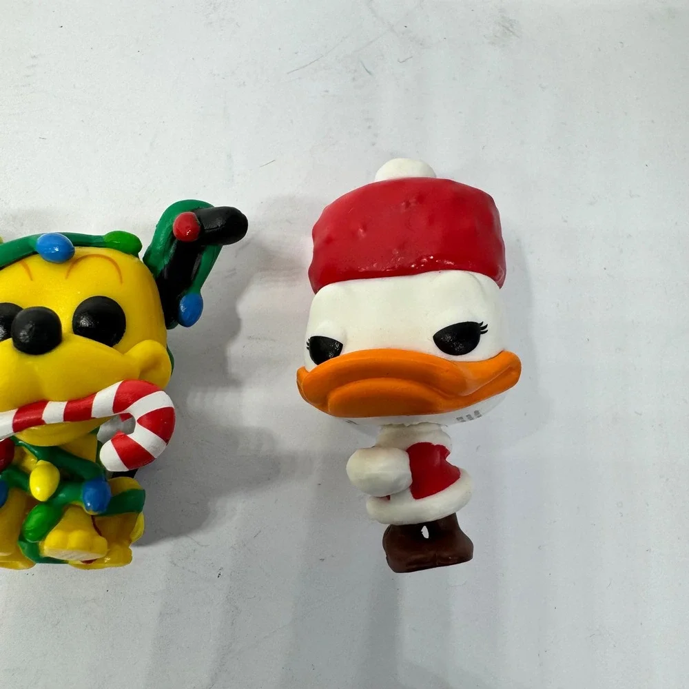 Funko Pop 2022 Mini Disney Holiday Mickey Minnie Pluto‎ Daisy Duck 4 Piece Lot